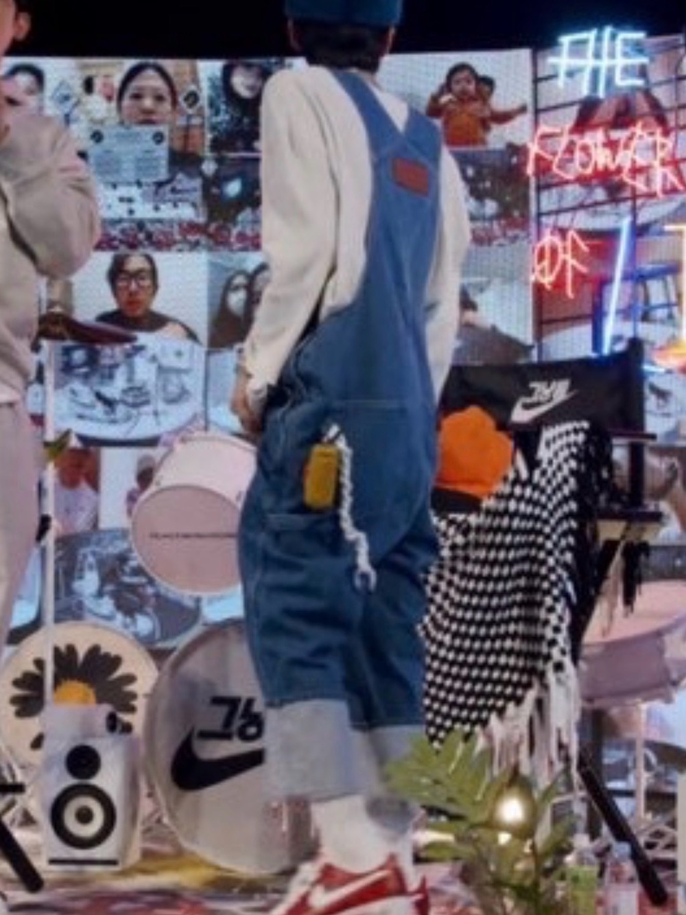 RARE PEACEMINUSONE Denim Overalls G-Dragon GD BigBang Unisex Collector Piece